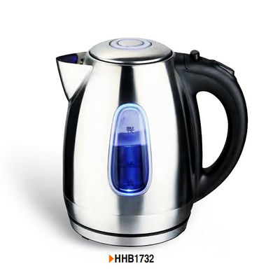 Hotel Stainless Steel Electric Kettle 1.6-2.0L Capacity 0.26mm/0.3mm/0.32mm Thickness