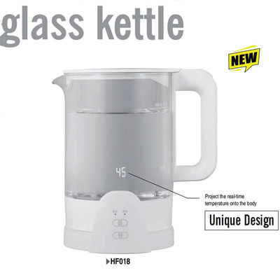 Mechanical Control Electric Glass Kettle Perfect for Household Tea Time