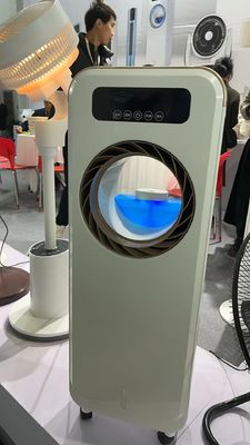 Powerful Swing Bladeless Mist Fan with Detachable Washable Dust Filter and Touch Control
