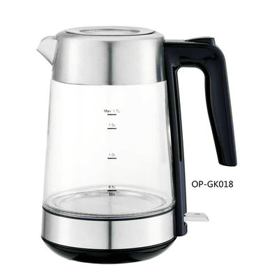 NO App-Controlled Electric Glass Kettle for Hotel 50/60Hz Rate App-Controlled