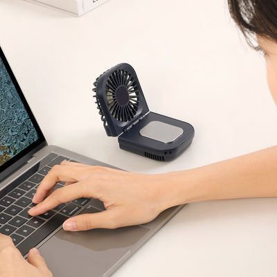 2000mAh USB Rechargeable Handheld Fan for Portable Air Cooling and Neck Wearable Design