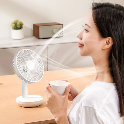 3600mAh USB Rechargeable Three Speed Cooling Fans with Night Light Portable and Silent