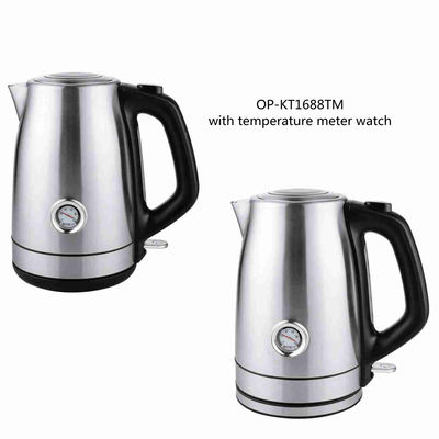 20.3cm*16.5cm*23cm Electric Kettle Stainless Steel 1500W Power 110V/220V-240V Voltage