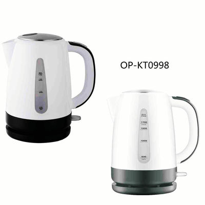 Auto Shut-off 1500W Plastic Electric Kettle 110V/220V-240V Power Fast Heating