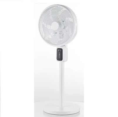Automatic Shaking Head Circulation Fan 12 inch LED Display Vertical Floor Cooling Fan