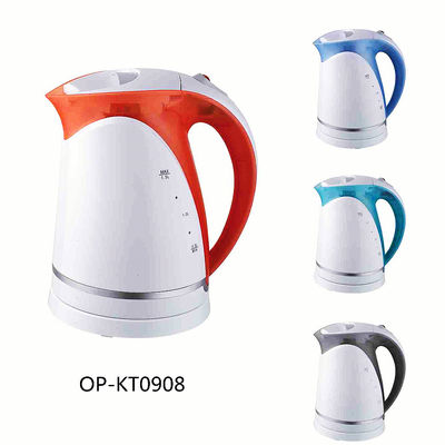 Electric Hotel Water Kettle with Plastic Material and Power Source of Electricity