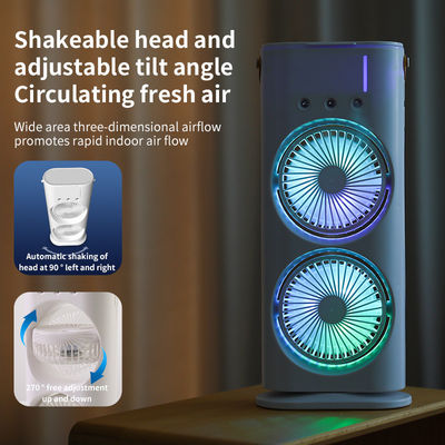 6 Rotary Vane Quantity Air Conditioner Spray Air Conditioning Fan for Household