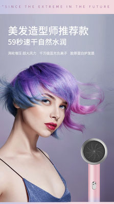 Blue Light Ion Hair Dryer with High Power and 3 Speed Settings Salon Results at Home