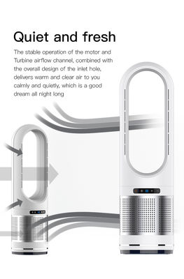 Household Multi 3 in1 Cooling Heating Air Purifier Floor Standing Smart Bladeless Fans