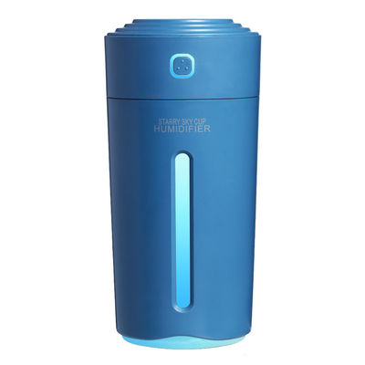 USB Powered Portable Mini Aroma Diffuser with Light and Low Noise Air Humidification