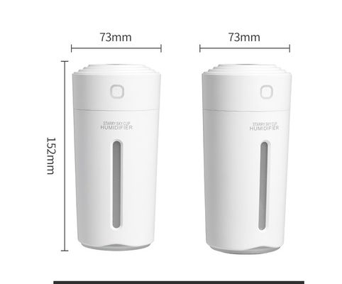 USB Powered Portable Mini Aroma Diffuser with Light and Low Noise Air Humidification