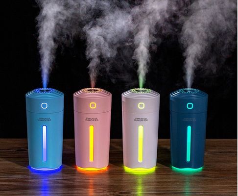 USB Powered Portable Mini Aroma Diffuser with Light and Low Noise Air Humidification