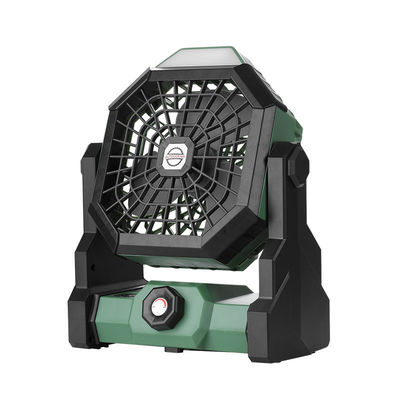 Portable 6-inch Wind Rechargeable Outdoor Tent Camping Fan With Lighting and Durable