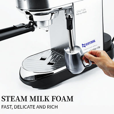 Portable Electric Espresso Coffee Machine Made of Stainless Steel for Home and Office