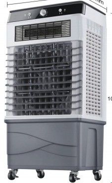 100W Mechanical Knob Switch Industrial 45L Water Cooling Air Conditioning Fan Air Cooler