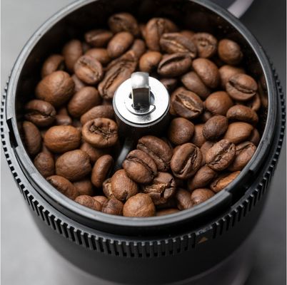 Home and Office ABS Plastic Electric Coffee Grinder with Cleaning Cycle Function