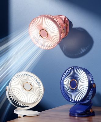 Convenient and Portable Personal Table Fan with USB Rechargeable Functionality