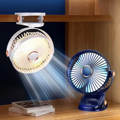 175*112*210MM Personal Clip Fan High Wind Speed and USB Rechargeable for Dormitory