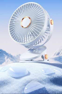 Portable USB Rechargeable Personal Clip Fan Electric Power Source NO Remote Control