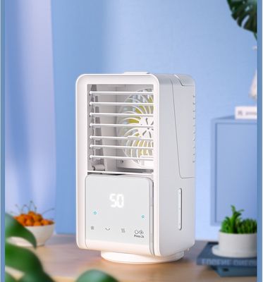 Portable Rechargeable Air Cooler Quiet Desk Cooling Fan for Home Office Outdoor Indoor