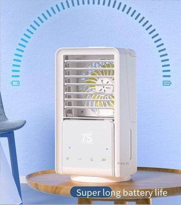 Portable Rechargeable Air Cooler Quiet Desk Cooling Fan for Home Office Outdoor Indoor