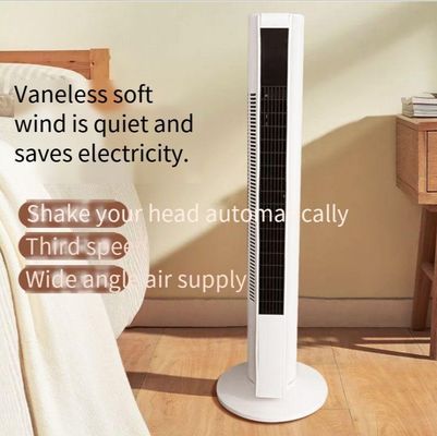 110V Remote Control Tower Fan for Home Office without Vane Blades