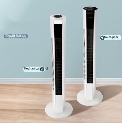 Smart Electric Bladeless Tower Fan 84*26.5cm App-Controlled Quiet Strong Air Cooling