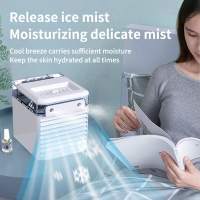 Mini USB Mobile Small Water-Cooled Air Conditioner with 3-Speed Fan and Water-Cooling