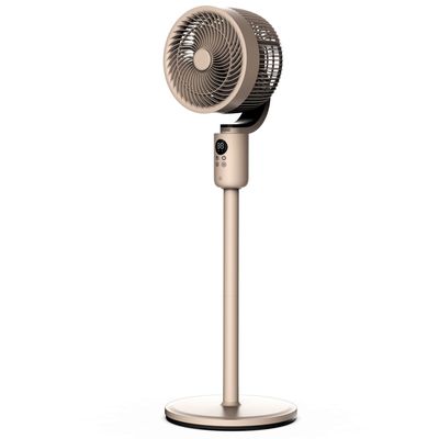 Voice AI Control Electric Stand Fan for Air Cooling and Air Circulation in Bathrooms
