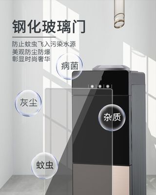 Hot and Cold Water Dispenser with Electronic Refrigeration Lock Intelligent Barreled