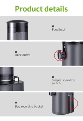 350W Power Supply Household Multifunctional Slow Juicer Electric Juicer Extractor Machine