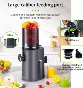 Commercial Cold Press Vertical Big Mouth Juicers Extractors Machine Juice Extractor Slow Juicer