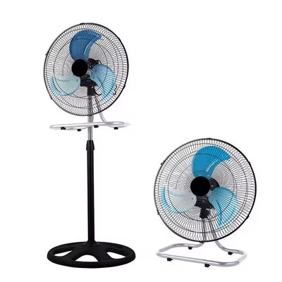 NO App-Controlled 18 Inch Industrial Standing Fan Metal Blade Pedestal 3 in 1 Stand Fan