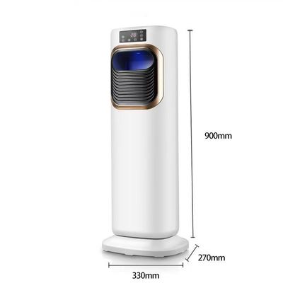 Silk Screen Printing Pattern Dual-purpose Air Conditioning Fan with 3-second Heating