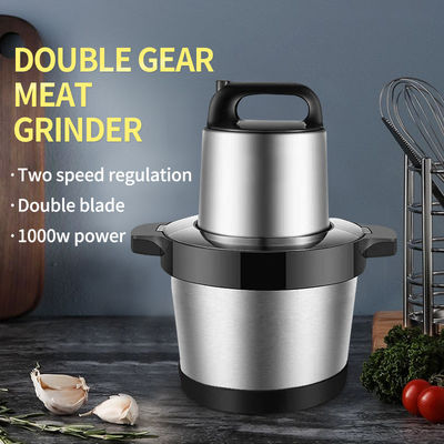 Stainless Steel S304 Meat Grinder Electric Chopper for Large Capacity Food Processing