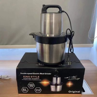 Stainless Steel S304 Meat Grinder Electric Chopper for Large Capacity Food Processing