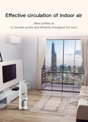 Multi 3 in1 Floor Standing Smart Air Purifier Cool Hot Bladeless Tower Fan Fan For Home