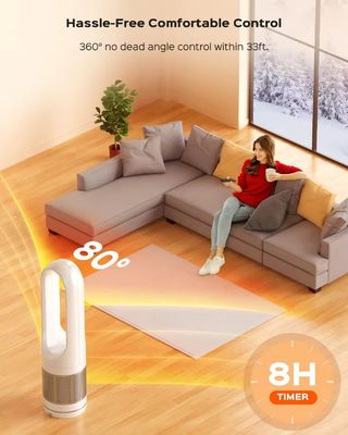 Multi 3 in1 Electric Air Purifier Cooler and Heater for Home 18/46 Inches Floor Standing