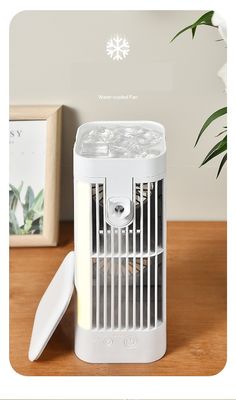 Hotel Table Fans Desktop Water Cooling Spray Air Conditioner with USB Mini Air Cooler Fan