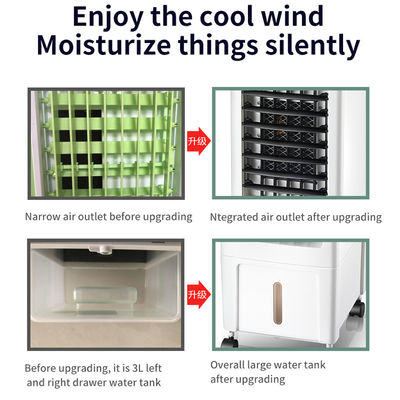 Three Wind Speed Touch Cooling Fan for Water-Cooled Air Conditioning System Design