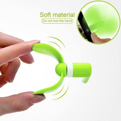 NO App-Controlled Mini USB Fan for iPhone and Android Phones Universal Compatibility
