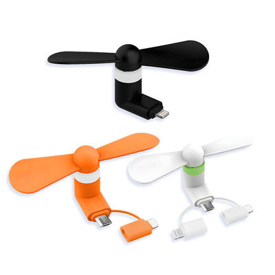 NO App-Controlled Mini USB Fan for iPhone and Android Phones Universal Compatibility