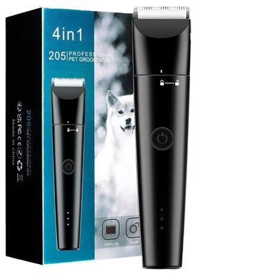 4 in 1 Pet Professional Grooming Set Electric Hair Clipper and Shaver for Household