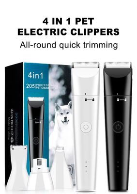 4 in 1 Pet Professional Grooming Set Electric Hair Clipper and Shaver for Household