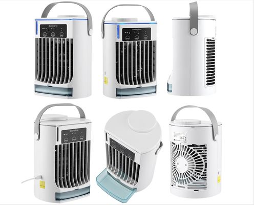 Mini Desktop Spray Air Conditioning Fan with Humidification and Rotary Vane Quantity 3