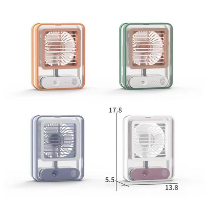 Personal Space Air Coolers Portable Home Cooling in Blue Orange Coffee Green or White