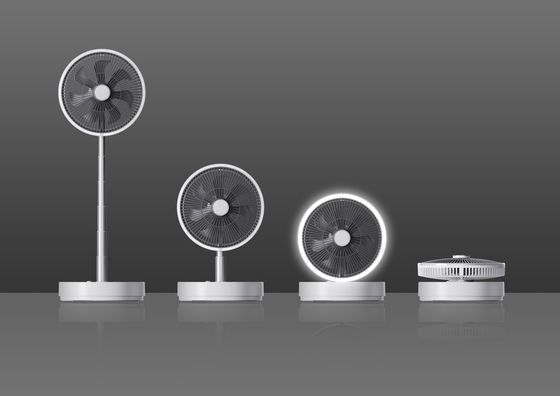 220V Adjustable Powerful Rechargeable Floor Standing Electric Fan with Remote Control