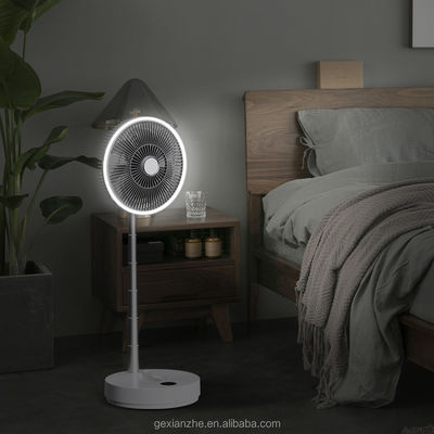220V Adjustable Powerful Rechargeable Floor Standing Electric Fan with Remote Control