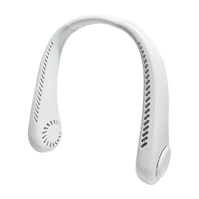 Household and Outdoor Portable Mini Bladeless Neck Hanging Fan with USB Charging