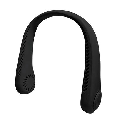 Household and Outdoor Portable Mini Bladeless Neck Hanging Fan with USB Charging